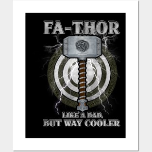 Father's day Fa-Thor Posters and Art